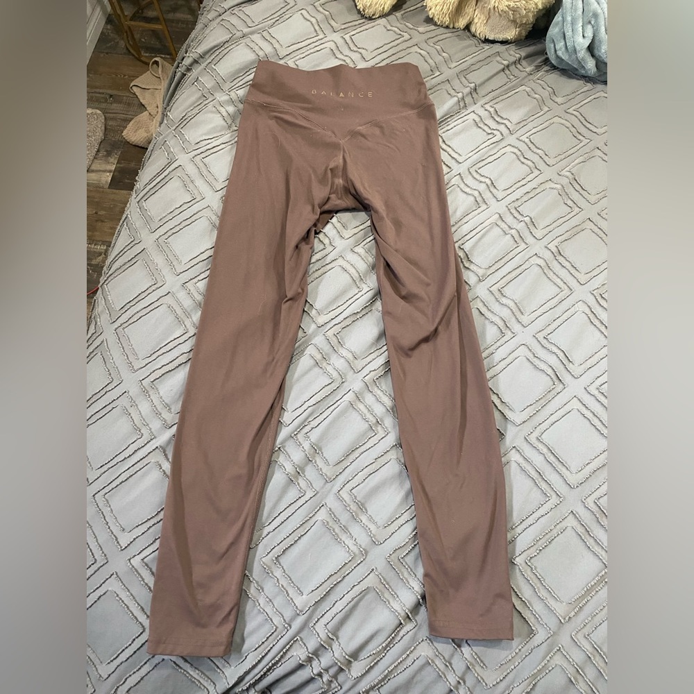Balance athletica brown leggings! Size M (tags cut off)